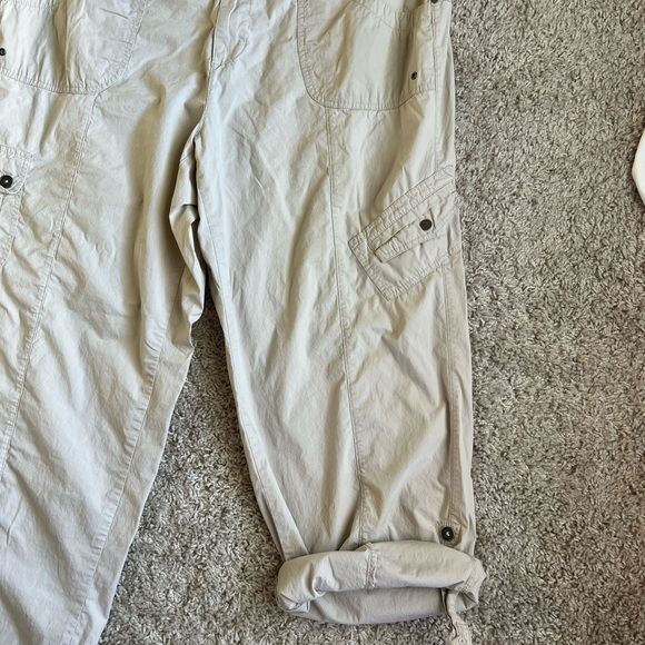 WMNs Cargo khaki pants - Picture 3 of 7